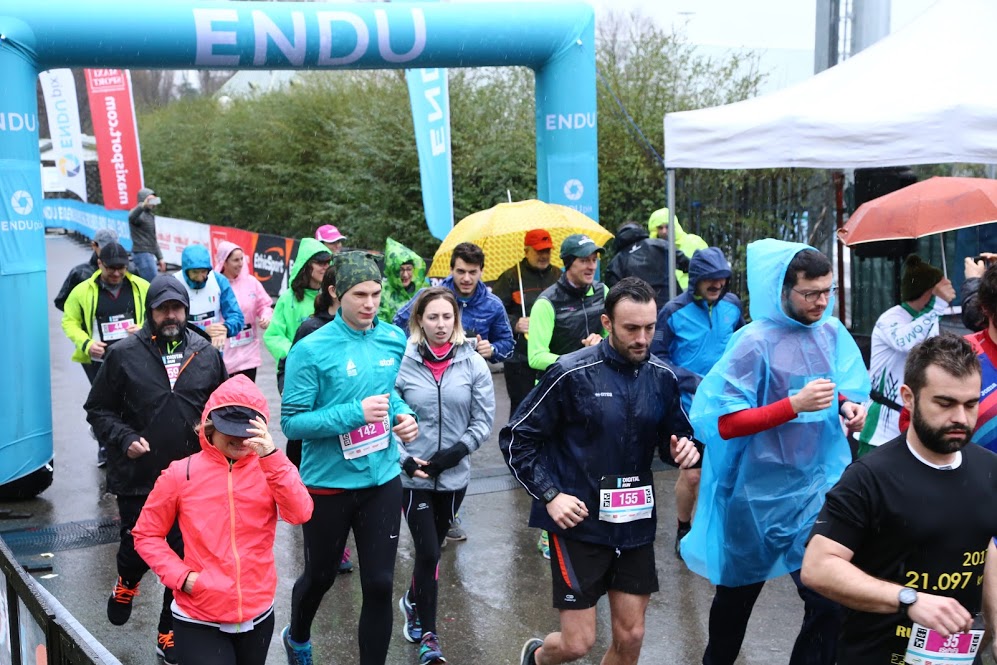 ENDU Digital Run: "Running in the rain!"