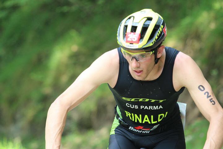 Filippo Rinaldi quinto assoluto all'XTERRA Lago di Garda