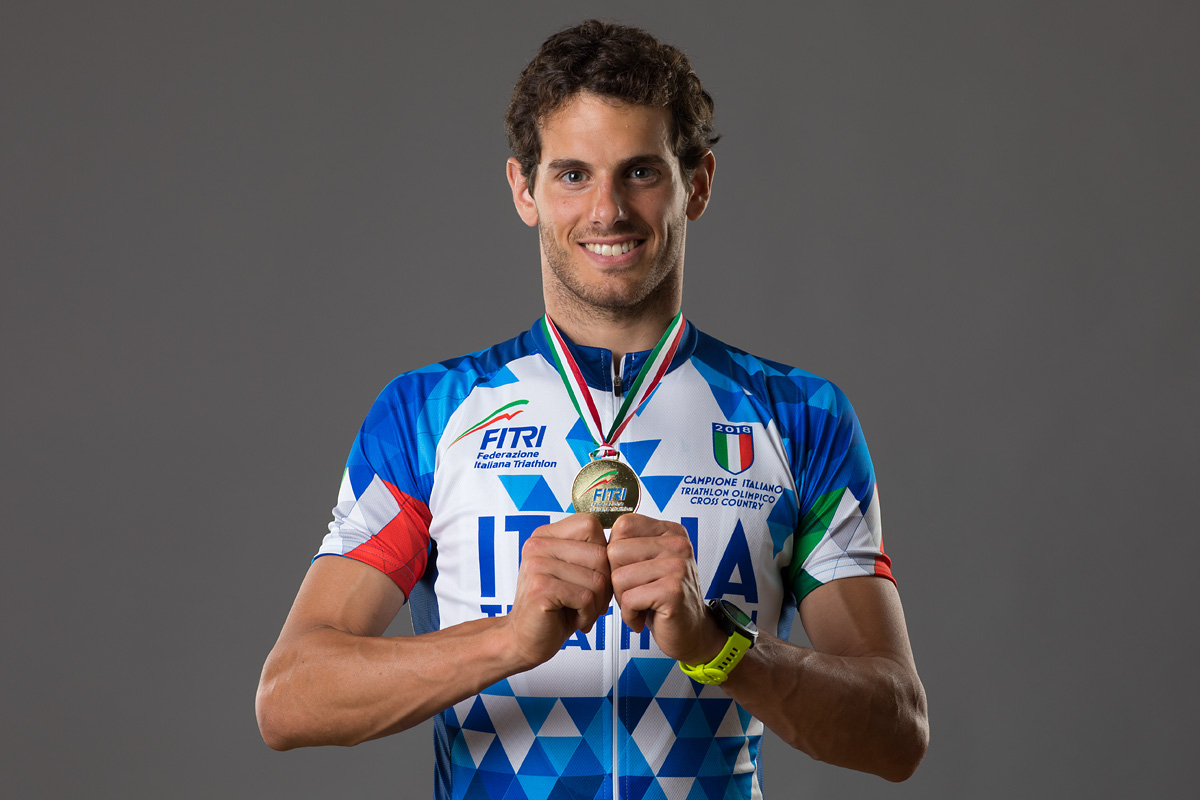Filippo Rinaldi al Mondiali di Triathlon Cross in Danimarca