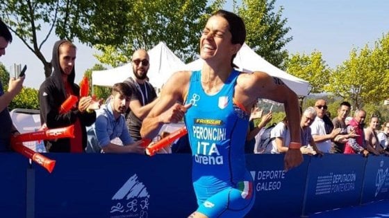 Eleonora Peroncini campionessa mondiale di Triathlon Cross