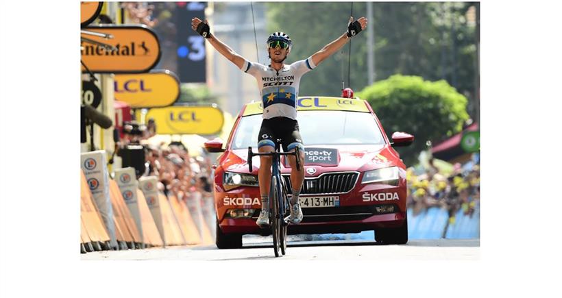 TOUR DE FRANCE: Capolavoro di Trentin a Gap