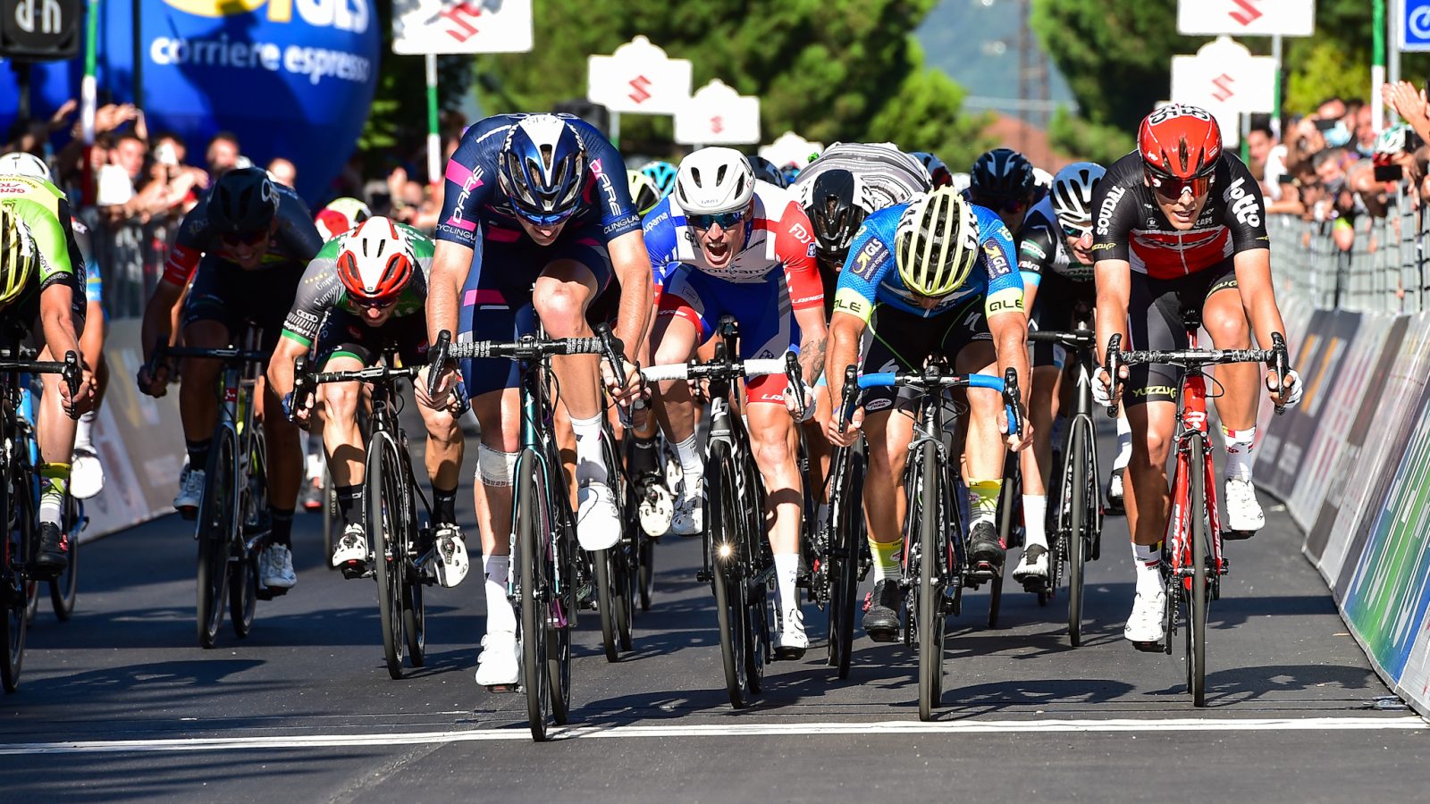 Sesta tappa del Giro d'Italia under 23 ENEL in volata a Jordi Meeus.