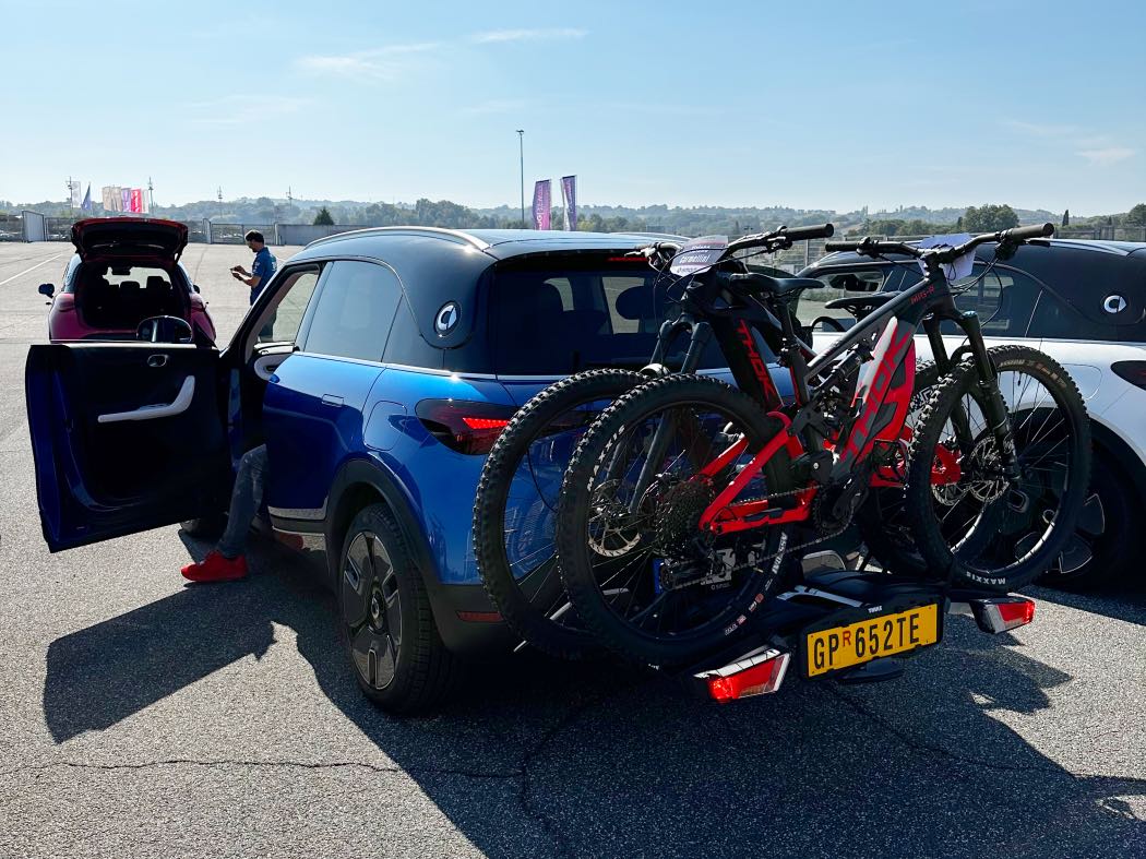 Weekend avventurosi e sostenibili con smart #1 e THOK E-bikes