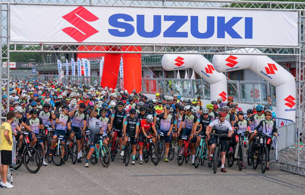 Suzuki Bike Day 2024: un'epica avventura ciclistica a Imola