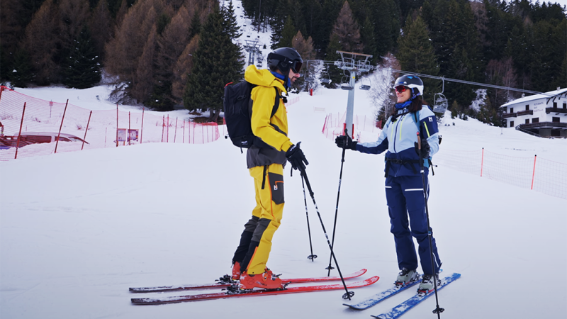 Tecnica e pratica di discesa nello sci alpinismo