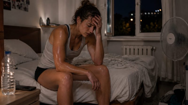 Notti tropicali: come il caldo ti ruba il sonno (e la forma)